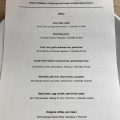 The Suhyung Lee / Crispins menu