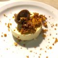 Dalgona coffee, set cream